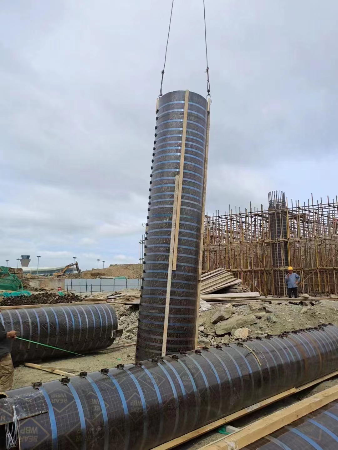 潍坊市建筑圆模板圆柱模板 - 方案